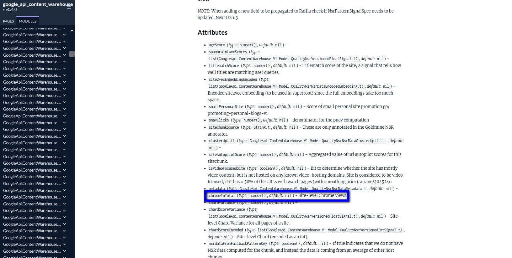 chromeInTotal google_api_content_warehouse