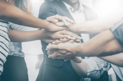 Motiviertes Online Marketing Team